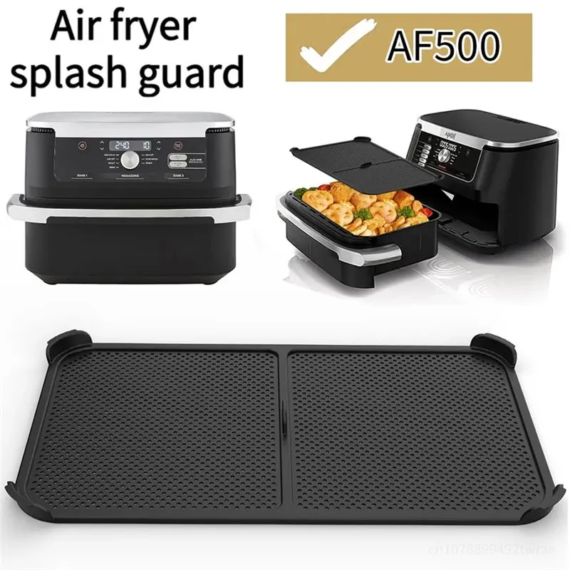 A23F-Air Fryer Splash Guard For Ninja Air Fryer AF500 Reusable Silicone Air Fryer Splash Proof Cover view 4