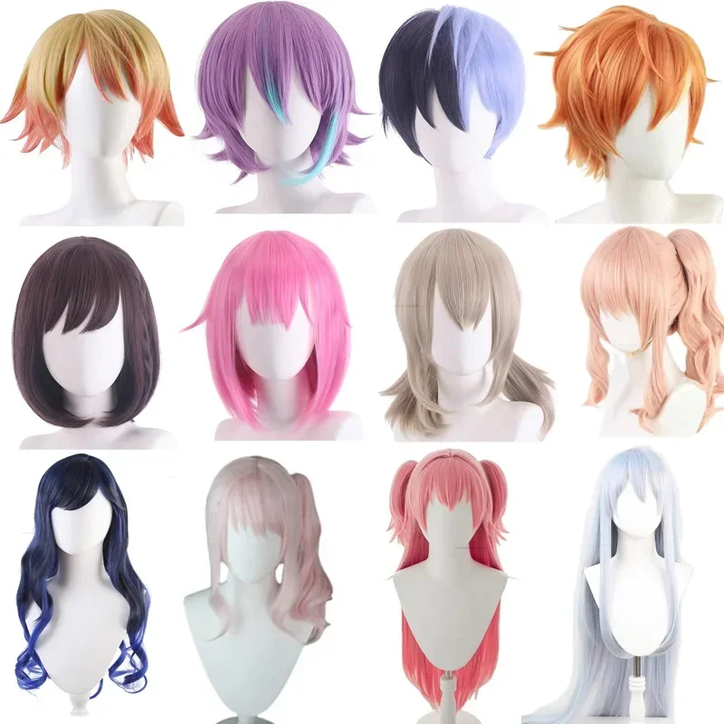 perucas-de-cosplay-do-projeto-sekai-colorful-stage-akiyama-mizuki-ootori-emu-akito-shinonome-ena-kusanagi-nene-shiraishi-an-saki-tenma