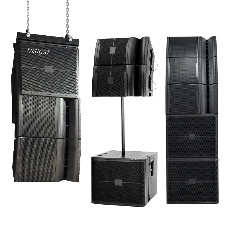 Full Set 18 Inch Subwoofer Bass Sonido Profesional Outdoor Church Sound System Audio Passive Professional Line Array Speaker view 5