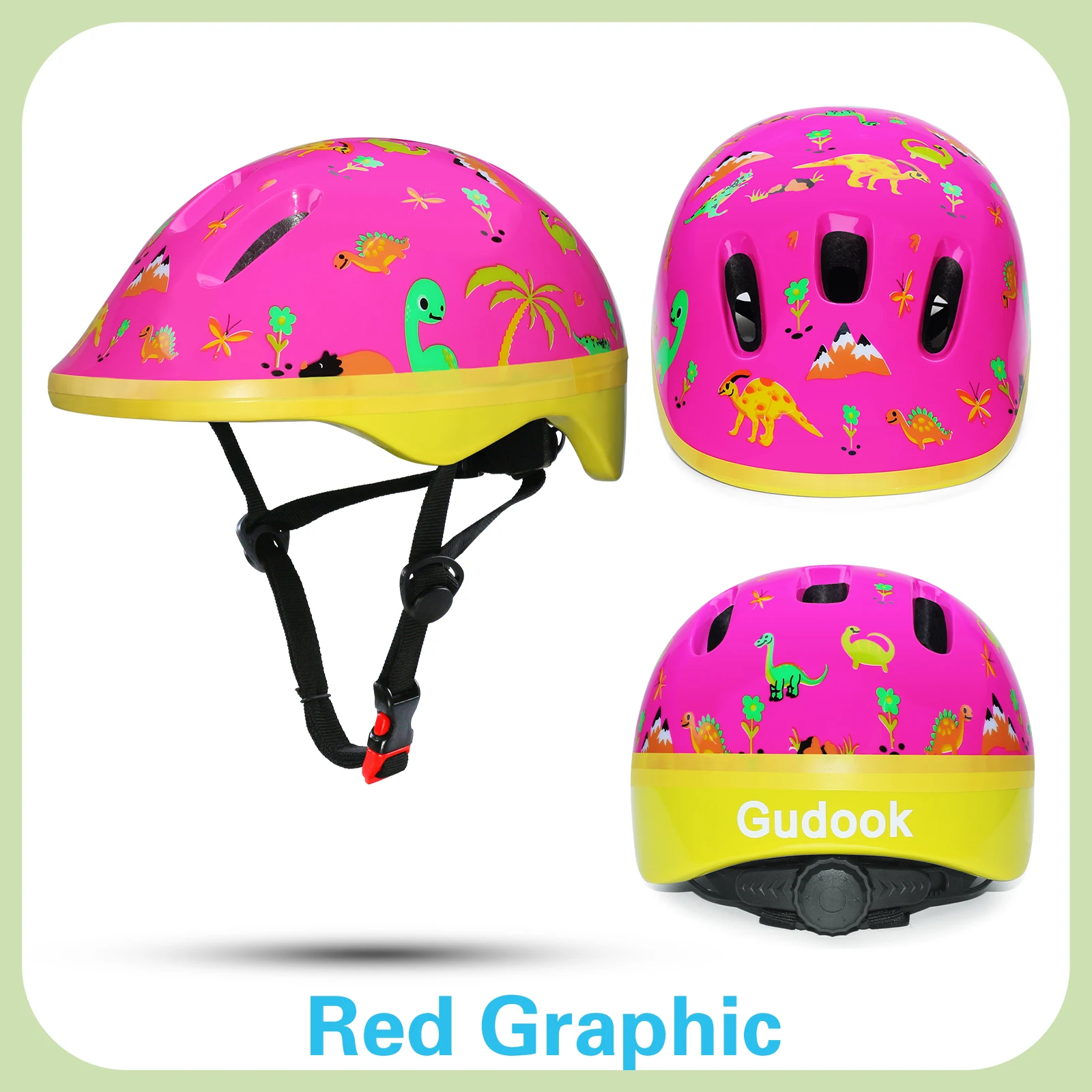 Fahrrad-/Skateboard-Helm für Kinder, verstellbarer Helm, Kleinkind-Kinder im Alter von 2–9 Jahren, Jungen und Mädchen, Multisport-Sicherheits-Radfahren, Skaten. – Detail 13