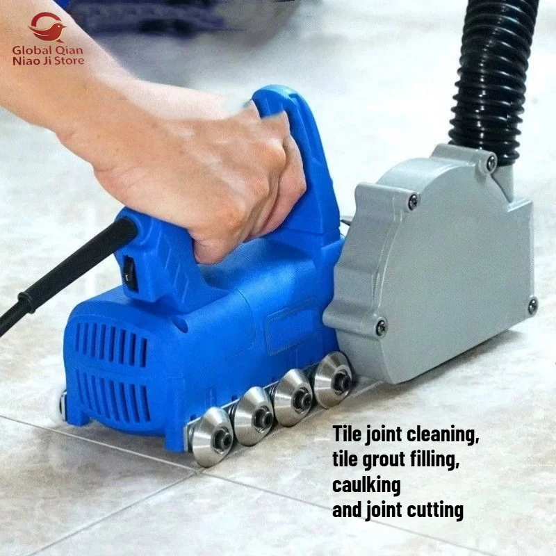 Electric Tile Grout Cleaner, Electric Grouting Tool, Construction Tool for Removing Cement From Tile Joints