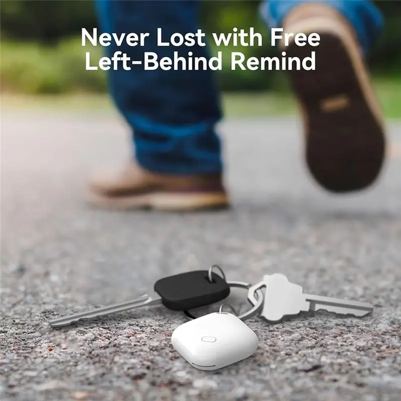 A72Z Smart Bluetooth GPS Tracker For Kids, Pets, Keys Anti-Lost Reminder Locator Compatible With Find My App A