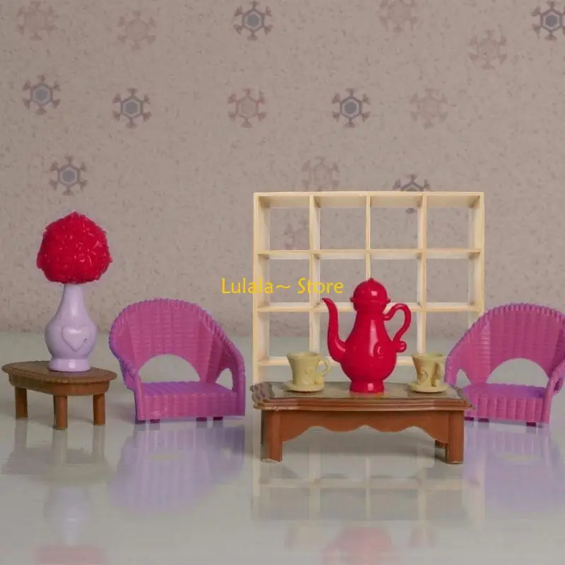 Y4qa prateleira exibição multiuso com 16 compartimentos para entusiastas móveis casas bonecas e organização