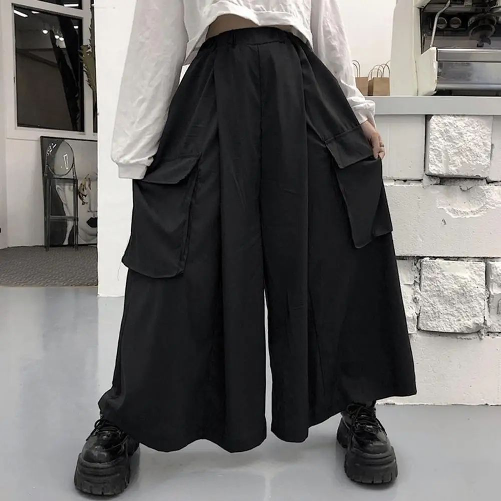 

Ladies Track Pants Stylish Women's Cargo Pants Comfy Minimalistic Streetwear with Big Pockets Wide Legs Trousers for Women