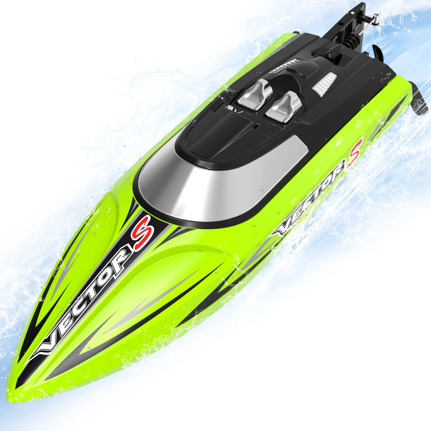 VOLANTEX RC High Speed brushless rc model boats RTR with Self-Righting & Reverse Function-Green