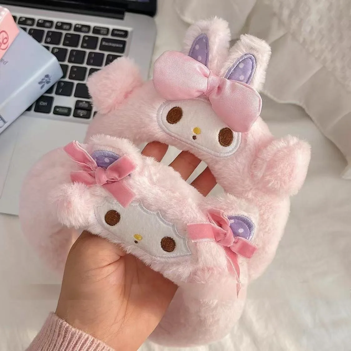 1pcs2025 طوق شعر جديد لطيف الكرتون المنزل الشامبو مشبك شعر طوق الرأس طوق الشعر #4