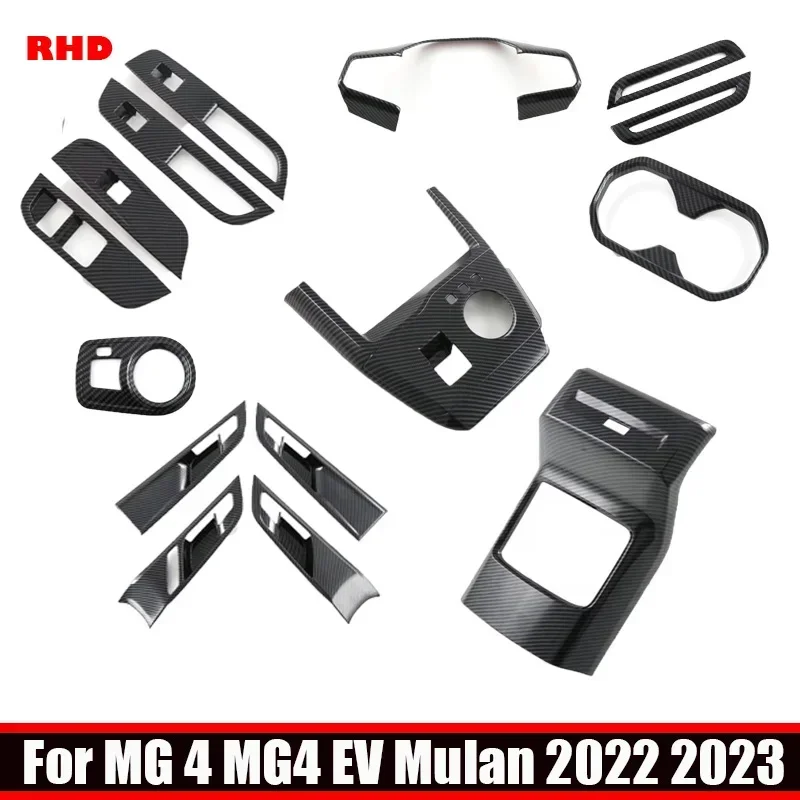 

3D Rhd For Mg 4 Mg4 Ev Mulan 2022 2023 2024 Interior Door Handle Bowl Window Lift Swtich Gear Shfit Panle Air Condition Vent