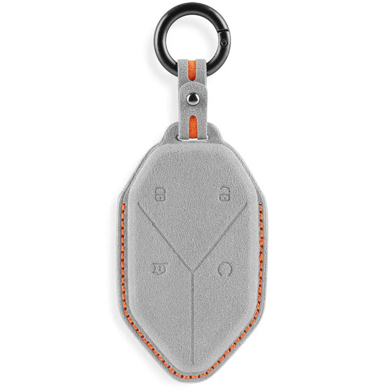 Suede Key Bag for BYD Leopard 8 Leopard 5 FangChengBao 8 Eight 2025 2024 Key Cover Interior Accessories