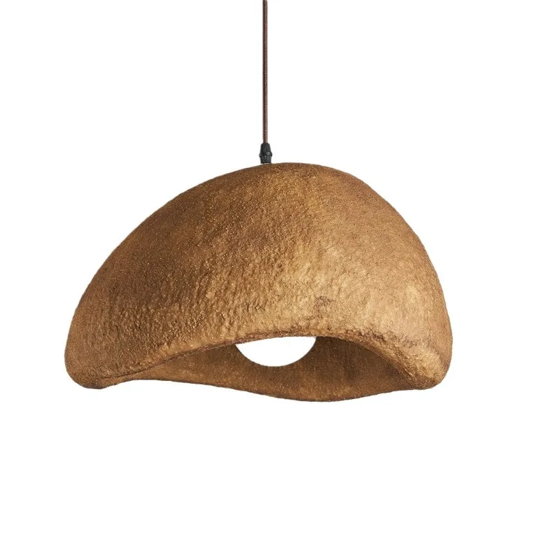 &*Q Medieval wabi-sabi wind cloud chandelier creative personality restaurant bar light micro cement designer bed and breakfast