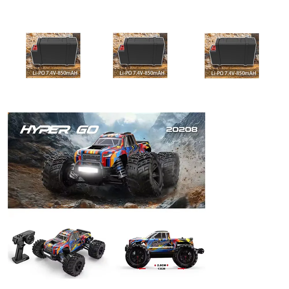 

MJX 20208 оригинальные аксессуары аккумулятор 7,4 В 850 мАч MJX 20208 4WD RC автозапчасти аккумулятор