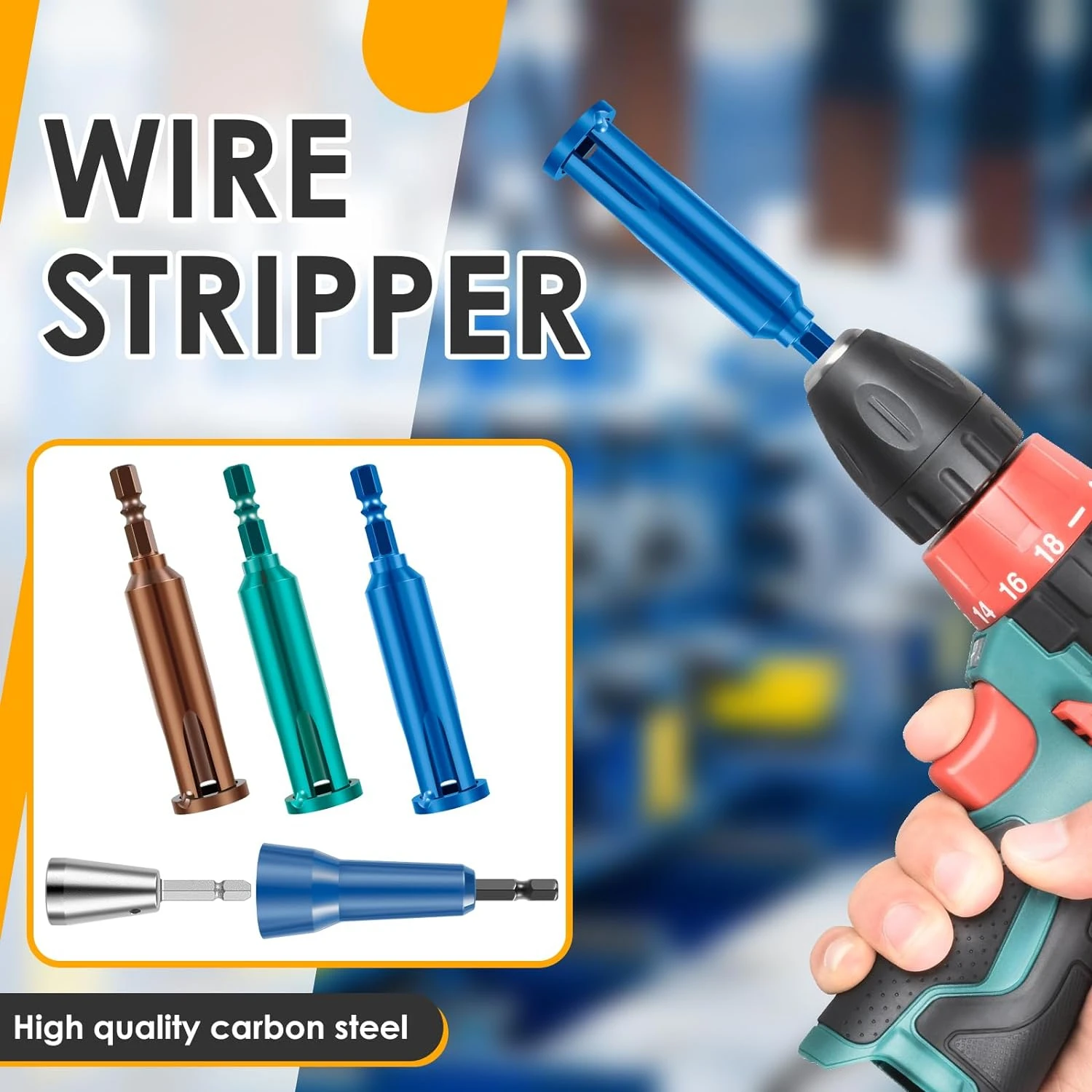 

High-quality, compact and durable wire stripping tool set for all DIY or professional electrical tasks - The essential addition