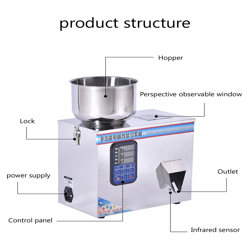 آلة التعبئة مسحوق القهوة مسحوق صمام قضيب آلة التعبئة والتغليف آلة تعبئة الحبيبية الأوتوماتيكية صمام هوائي الفم
