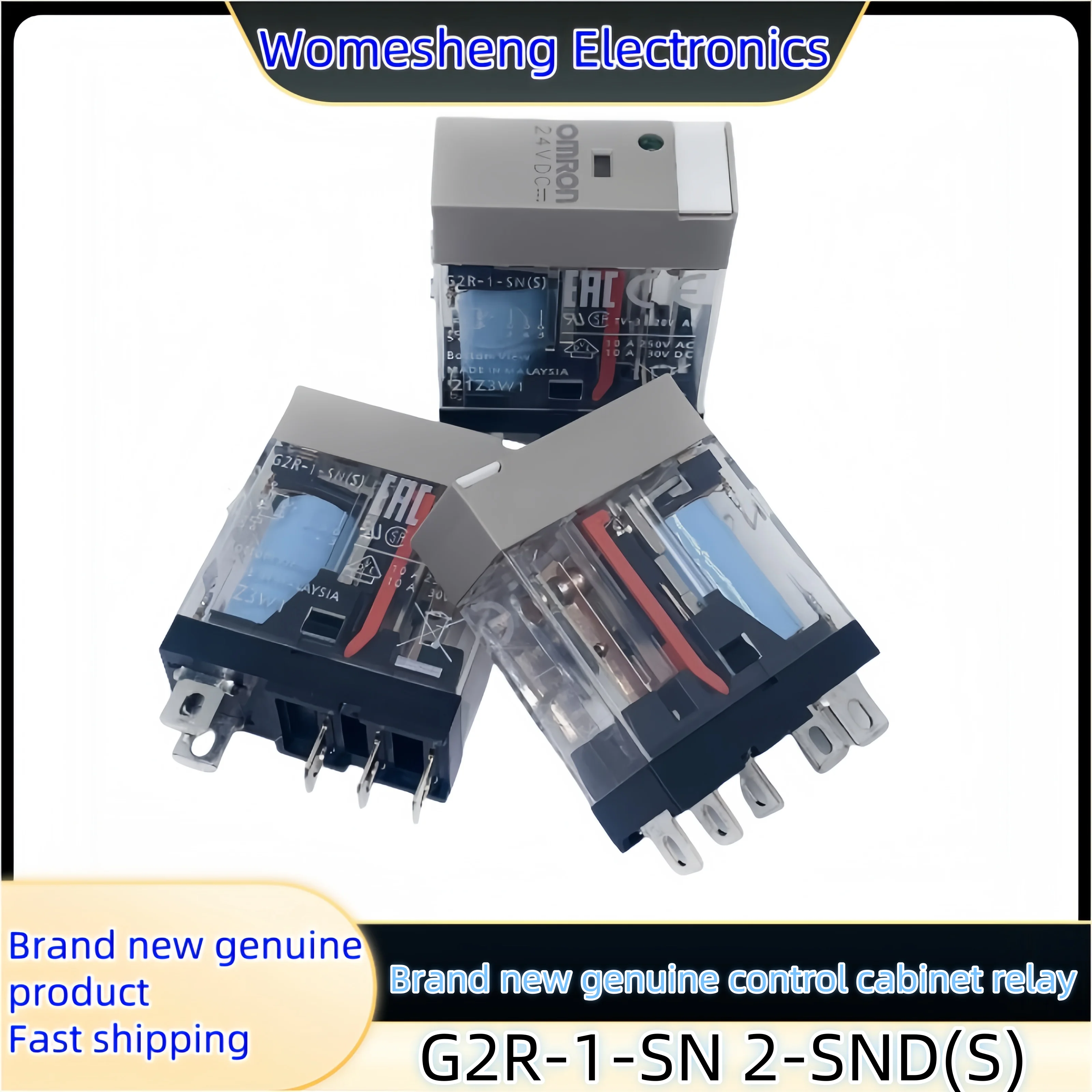 

New Genuine Relay G2R-1-SN 2-SND(S)I -12VDC24 220AC P2RFZ-08E 1PCS