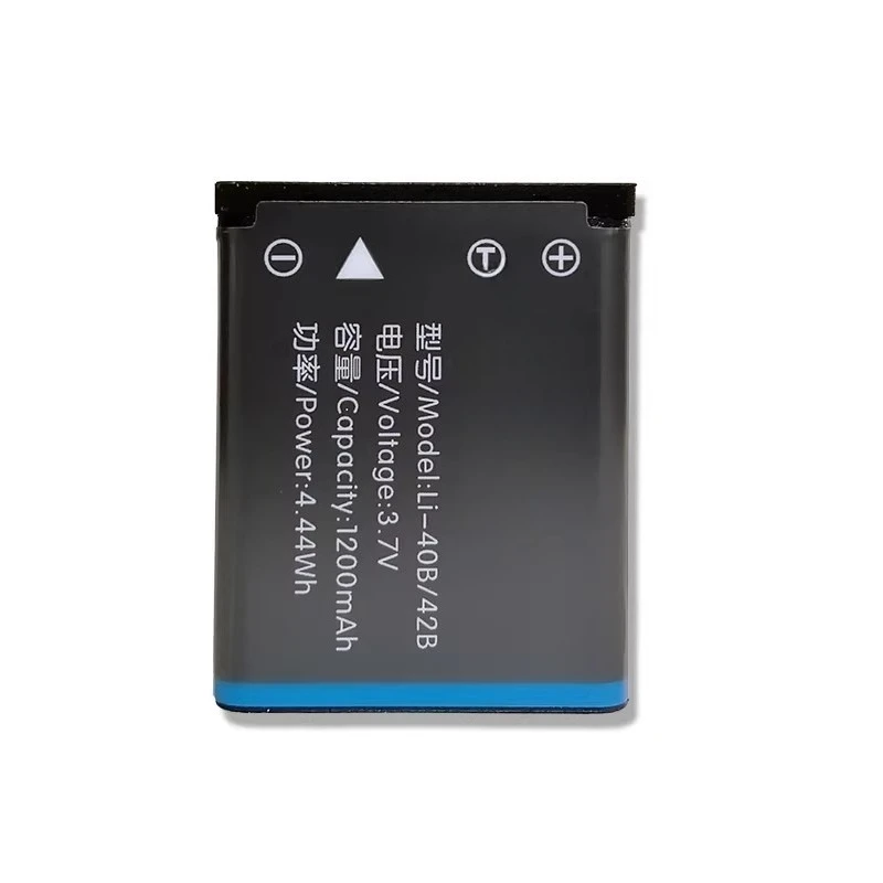 New LI-40B/42B Camera Battery 3.7V 1200mAh for OLYMPUS U1070 U1200 U5000 U550 U700 U710 U730 U740 X915 U750 U760 X600 X785 X905