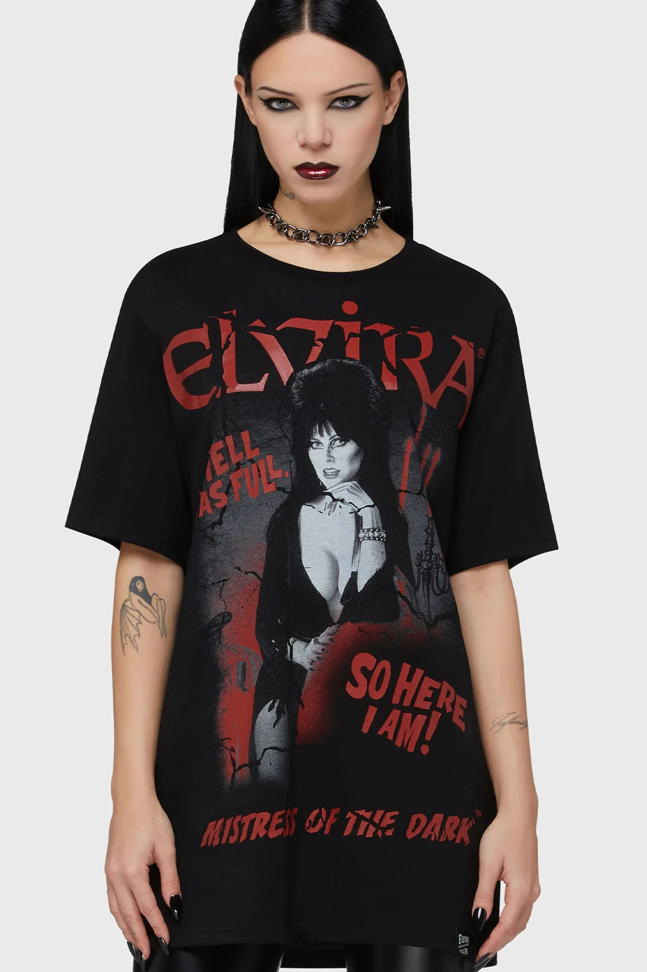 Blind Mind Gothic Tattoo Art Retro-Stil Sommer Casual T-Shirt Herren und Damen Luxusmarke Top 2026 – Detail 2