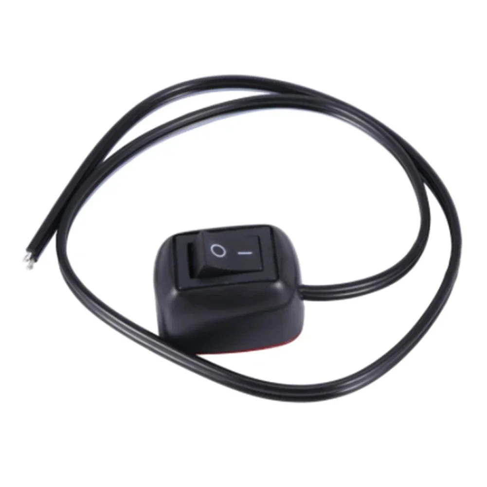 Universal Car Switch Paste Type Toggle Switch with Cable 60cm/100cm DC 12V for Fog Ring Drive Lights Neon Lights