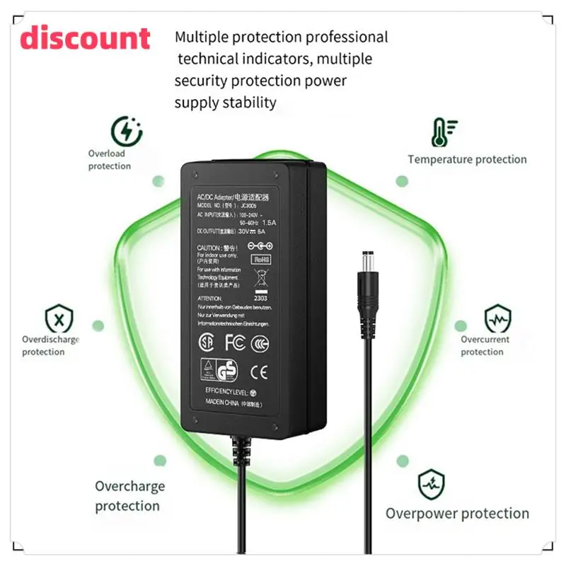 

Excellenttqualityy-30V5A Power Adapter 150W Power Supply Charger Universal Power Adapter For Laptops Printers Appliances Etc Dur