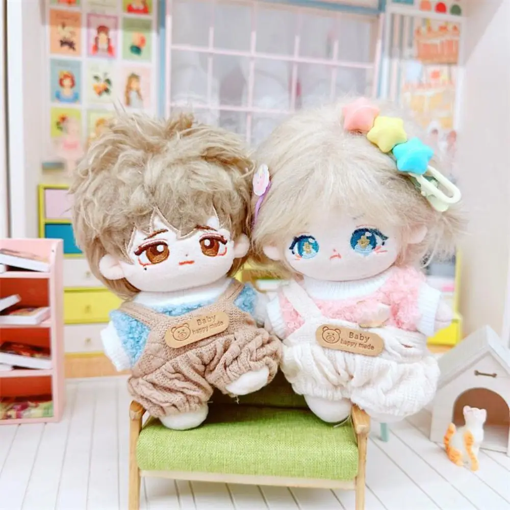Cute Doll T-shirt Clothes High Quality Candy Color Mini Mini Clothes Suits Dolls Toys Accessories 10cm Cotton Doll