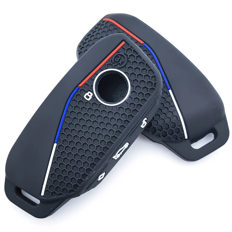 Für BMW I7 X7 G07 LCI IX I20 X1 U11 7 Serie G70 G09 XM U06 G81 M3 Neue Silikon Auto Schlüssel Fall Abdeckung Schützen Shell Fob Zubehör