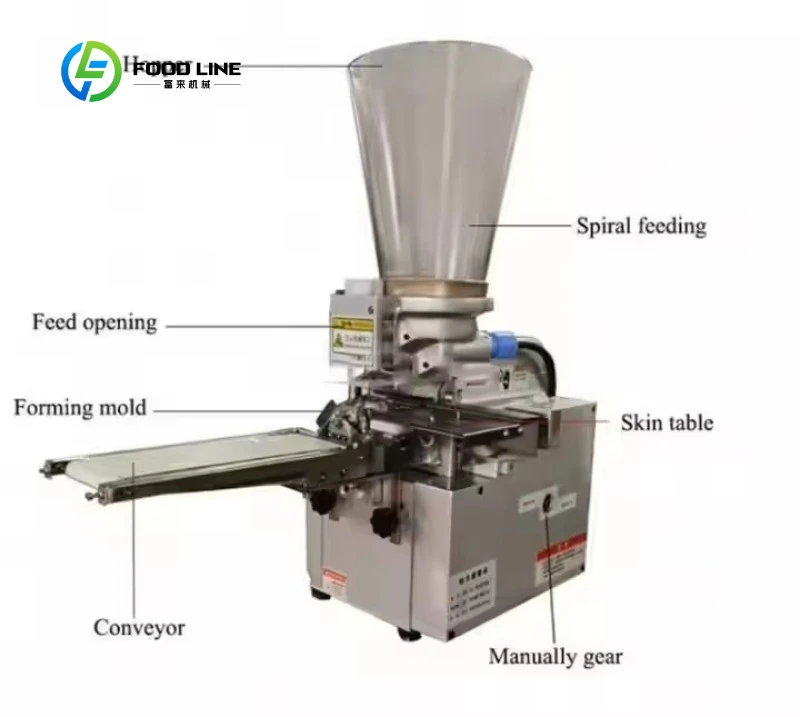 Hot Selling 110V/220V Samosa Empanada Dough Maker for Home Handle Tabletop Automatic Making Dumpling Machine