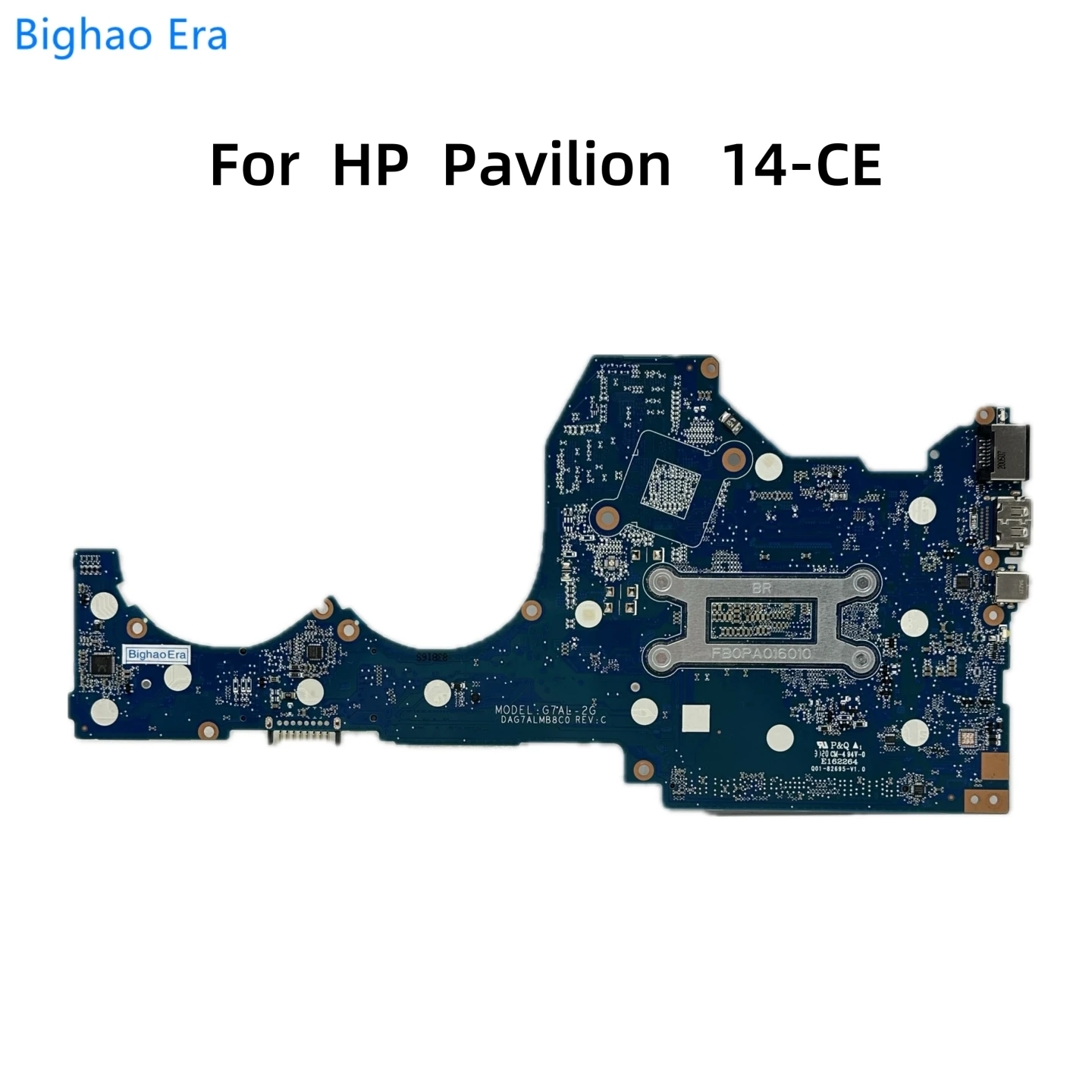 For HP Pavilion TPN-Q207 14-CE Laptop Motherboard G7AL-2G DAG7ALMB8C0 With i3-1005G1 i5-1035G1 CPU UMA SPS:L67081-601 L67078-601