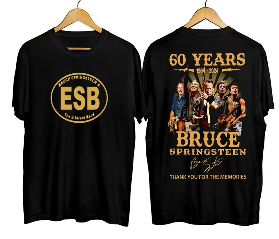 

Bruce Springsteen 2026 Tour T-Shirt, Heavyweight Concert Tee High-end Luxury Is for Both Men and Women Top Y2k