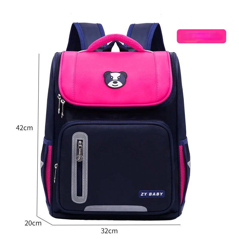 School Bag Children Primary 4-7 Grade Cartoon Boy Students Backpack Kids