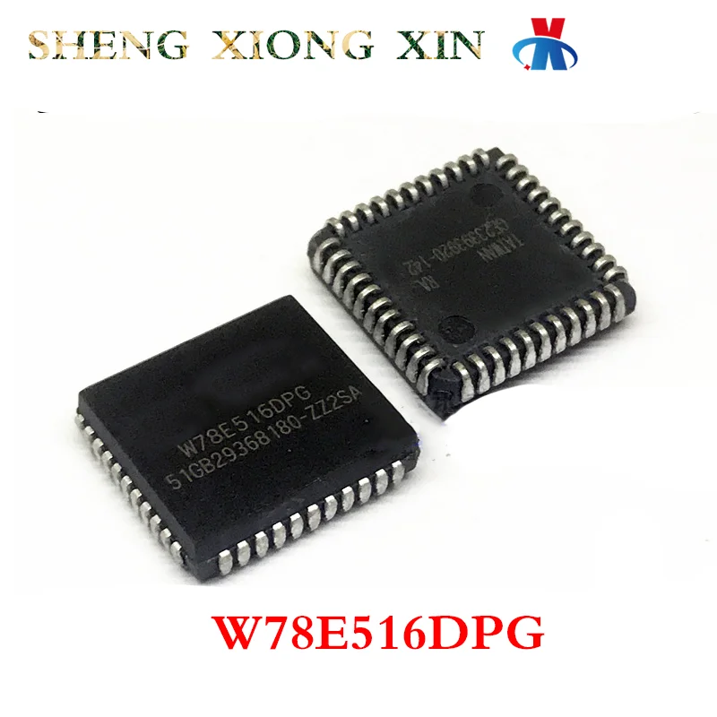 

5pcs/Lot 100% New W78E516DPG PLCC-44 Memory Chip W78E516 Integrated Circuit