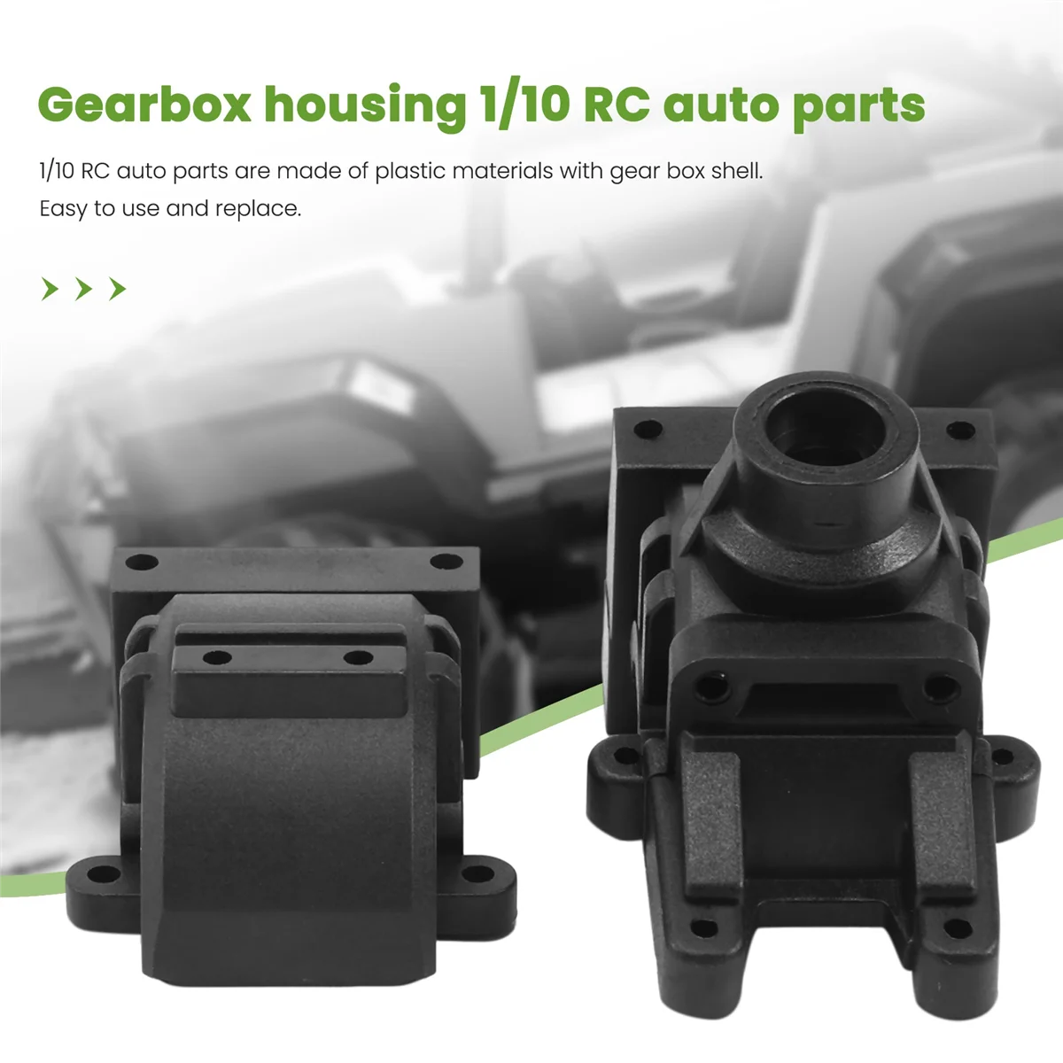 BAAA-Gearbox Housing Gear Box 7177 for ZD Racing DBX-10 DBX10 10421-S 9102 1/10 RC Car Spare Parts Accessories