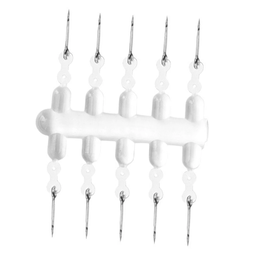 

Stainless Steel Hook System with Silicone Ring Attachment Features to Enhance Bait Control and Reduce Pre-Fishing Setup Duration
