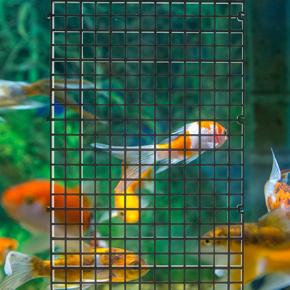 

1 set 1 Set Fish Tank Divider Plate Aquarium Separator Plastic Mesh Grid For Betta Fish Tank Divider Pet