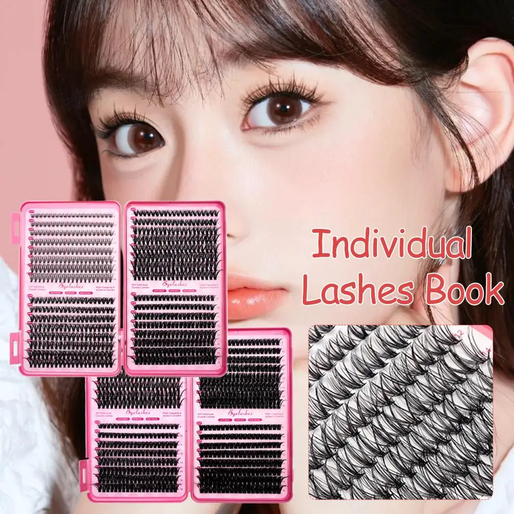 Multipack de cils réutilisables, Styles de Volume de fête naturels, maquillage pour les yeux, Kit sensible, confort convivial pour l'artiste, professionnel W7X4