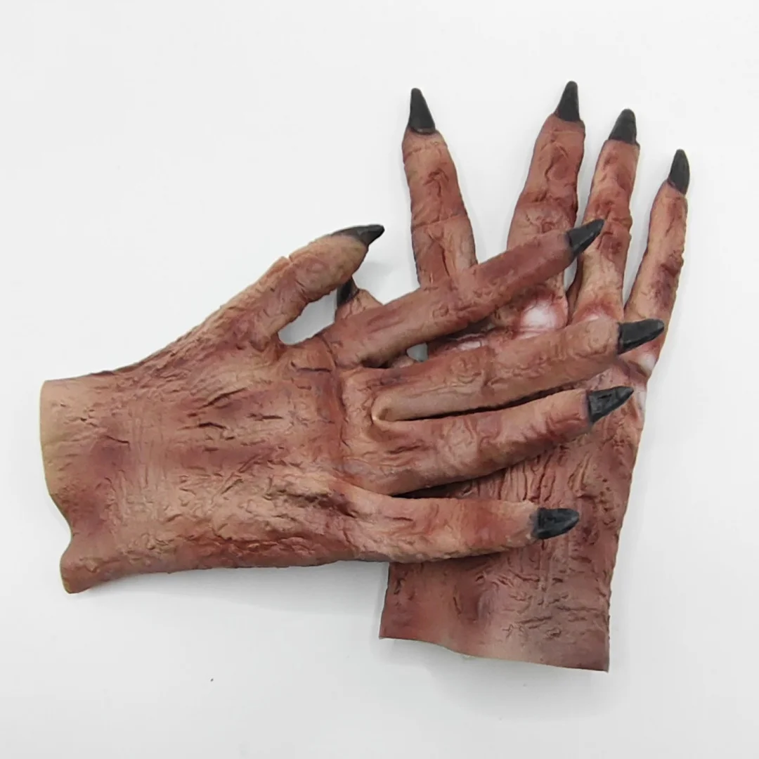

Rotting Zombie Bone Hands Kids Halloween Horror Zombie Hands Skeleton Gloves Monster Hands Scary Adult Halloween Cosplay Props