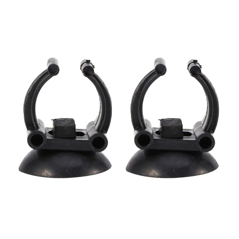 

15pcs Heating Suction Cup For Strong Hold Fish Tank Aquarium Tube Holder Tube Clip Black Durable Aquarium Accessories