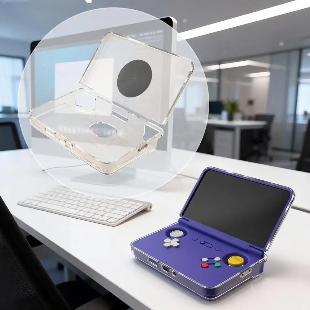 Game Console Protective Case For RETROID POCKET Flip 2 TPU Handheld Console Drop-proof Wear-resistant Game Console Cover