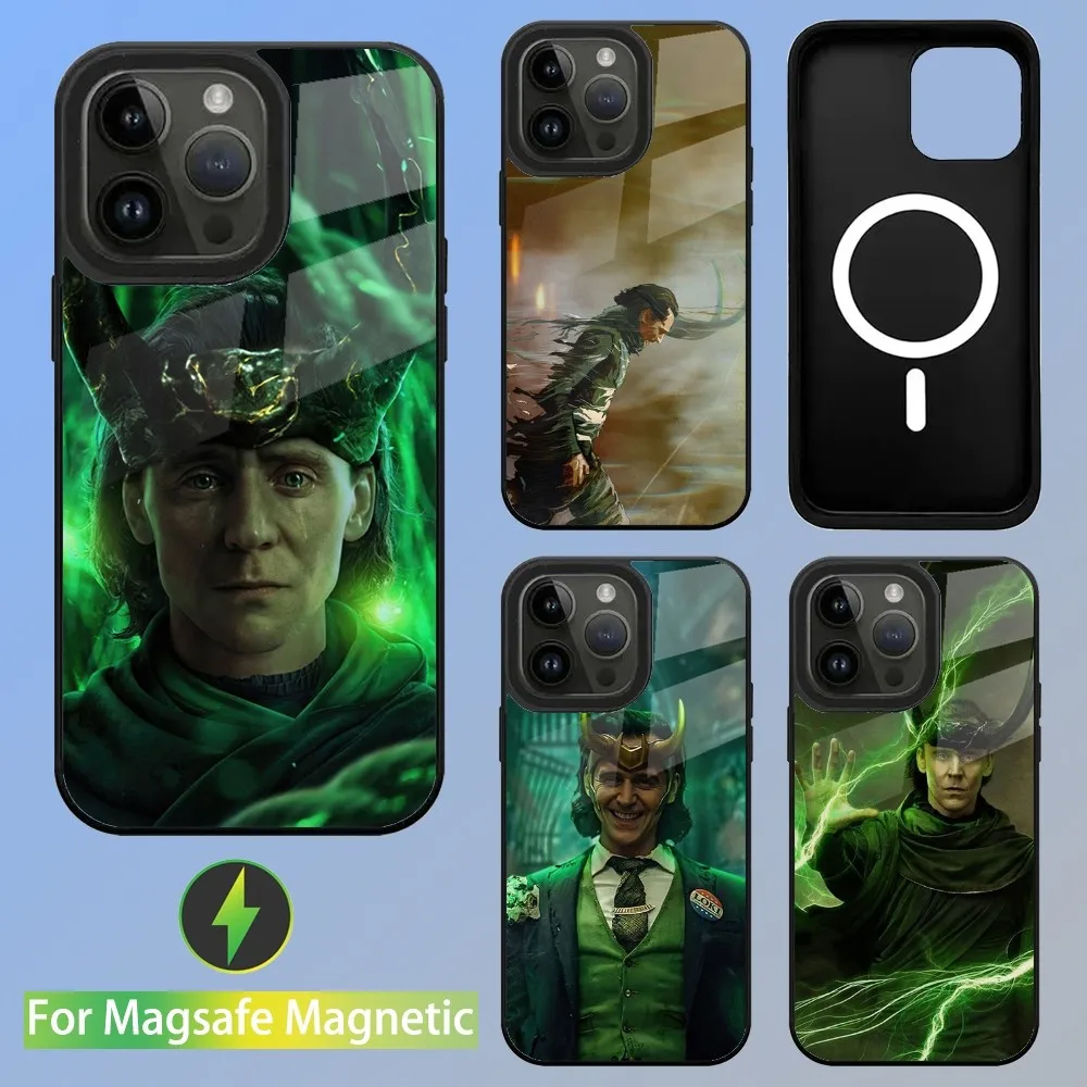 Actor Tom Phone Case For iPhone 15,14,13,12,11,Plus,Pro,Max Mini H-Hiddleston God L-Loki Magsafe Magnetic Wireless Charging