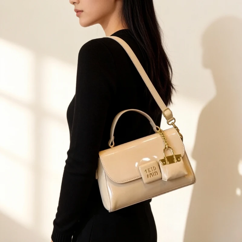 Best Superstar Show Vintage Leather Diaper Bag Ladies Fashionable Crossbody Handbag Casual Simple Luxury Brand Shoulder Purse