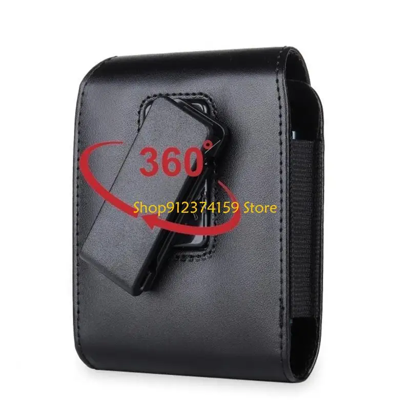 

G5AE Versatile Storage Case Belt with Clip 360 Degree Rotation for Flip Phones