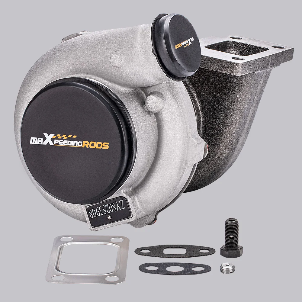 Standard 4-Bolt Turbo GT3071 GT3076 Street Turbo Journal Bearing A/R: 0.82