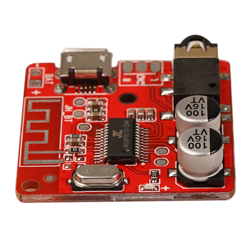 Carte décodeur MP3 sans perte Bluetooth 5.0, connecteur audio sans fil, technologie itude stéréo, 3.7-5V, rouge, bricolage