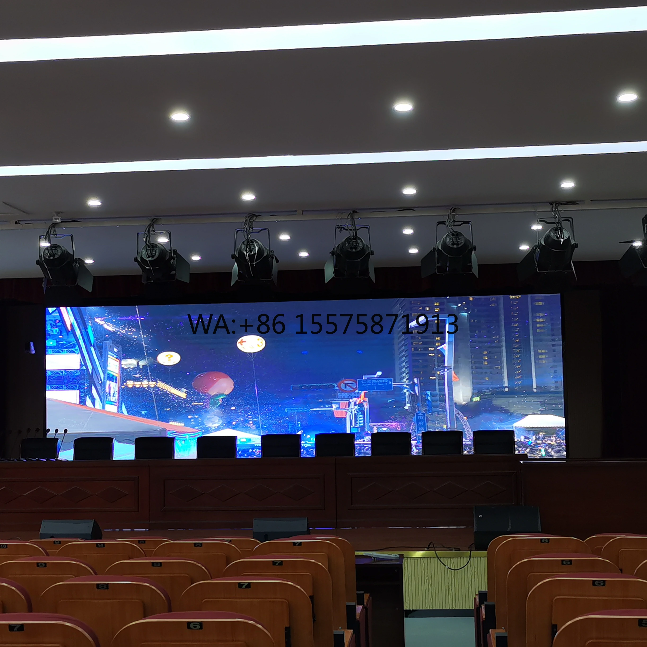 High Resolution P1.25 640x480mm Fixed Billboard Indoor LED Digital Signage Video Wall Panel 500cd Brightness 2-3 Year Warranty