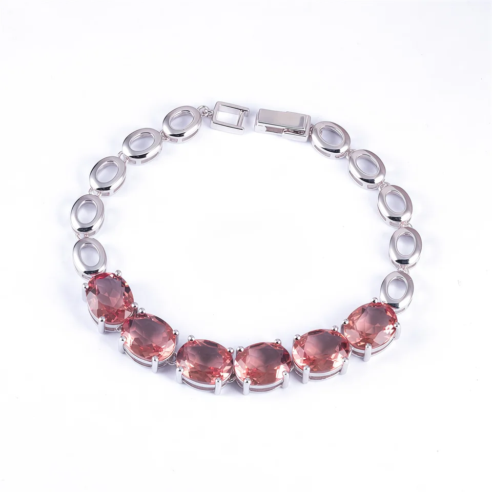 

Color Changing Zultanit Bracelet Real 925 Sterling Silver Oval 11*9mm Nano Diaspore Gemstone For Women Wife Gift Daily Outfit