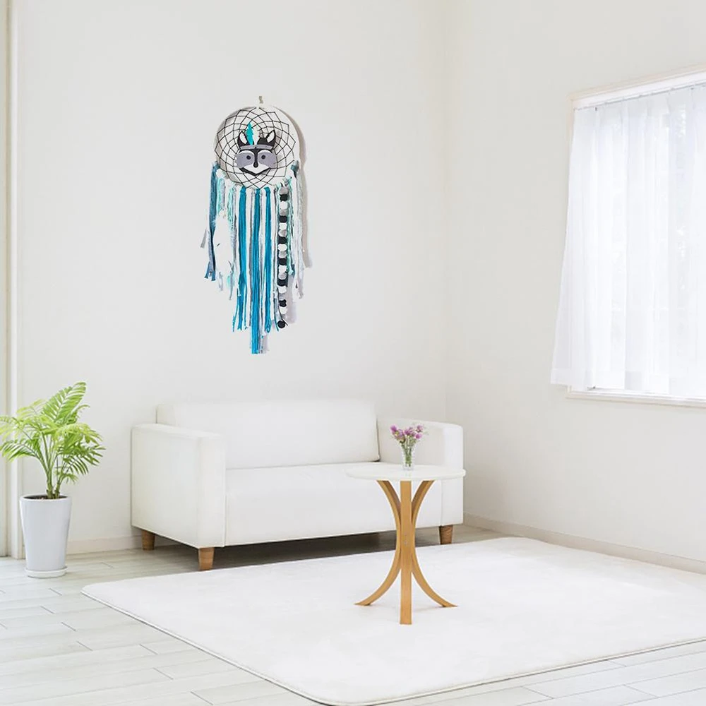 Nordic Indian Chief Dream Catcher Wind Chimes Bohemian Catching Pendant Bedroom Dreamcatcher Craft Decor Indoor