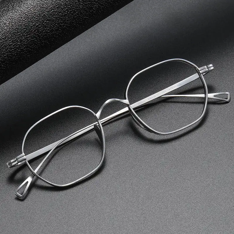 

Glasses Frame Men Pure Titanium Japanese Style Business Sqaure Spectacle Frames Prescription Myopia Eyeglasses