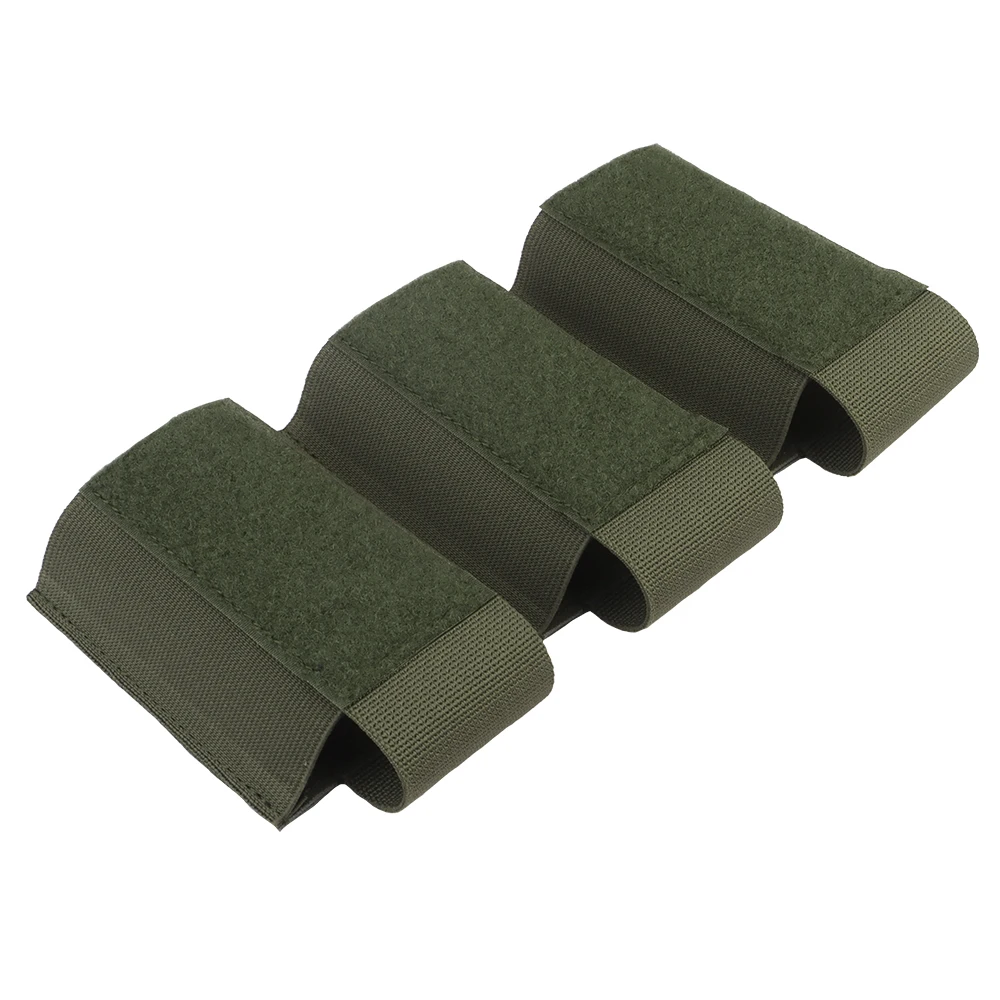 Tactical Elastic Triple Magazine Pouch shooting Vest Insertable magazine bag 5.56 7.62 M4 M16 AK Rifle Mag Holster Back Magic view 4