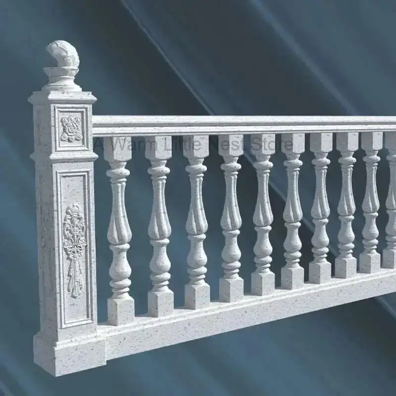 

Roman Column Mold Cast-in-place 94 High Railing Guardrail Stair Handrail Mold Cement Column Model Fence Balcony Durable Models N