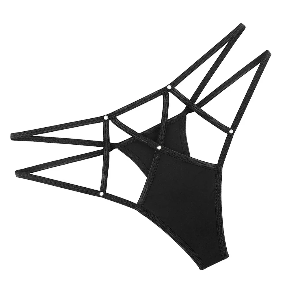 Frauen Damen Sexy Tanga Nahtlose Eis Seide G-string Kreuz Hohl Dünnen Riemen Höschen Low-Rise T-back Bikini Unterwäsche dessous