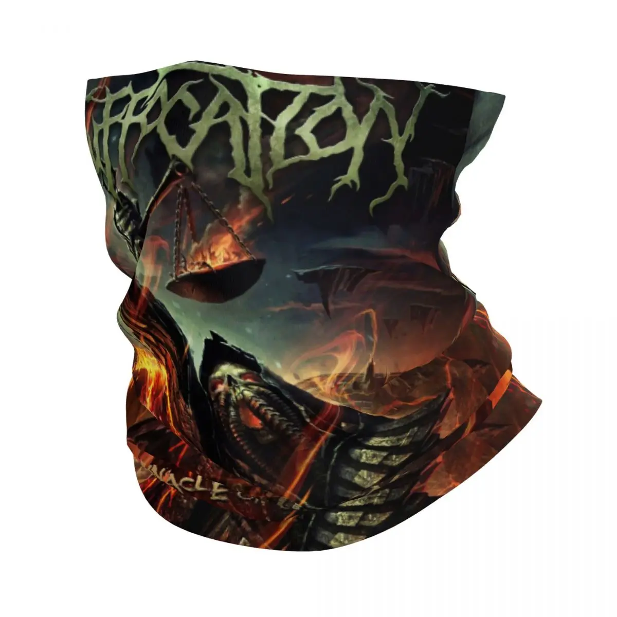 Music Fan S-Suffocation Bandana Neck Gaiter Printed Motorcycle Motocross Face Scarf Multifunctional Headwear Cycling Unisex