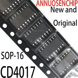 100PCS New and Original  4017 SOP-16 SMD COUNTERS/DIVIDER NEW GOOD QUALITY CD4017BM CD4017