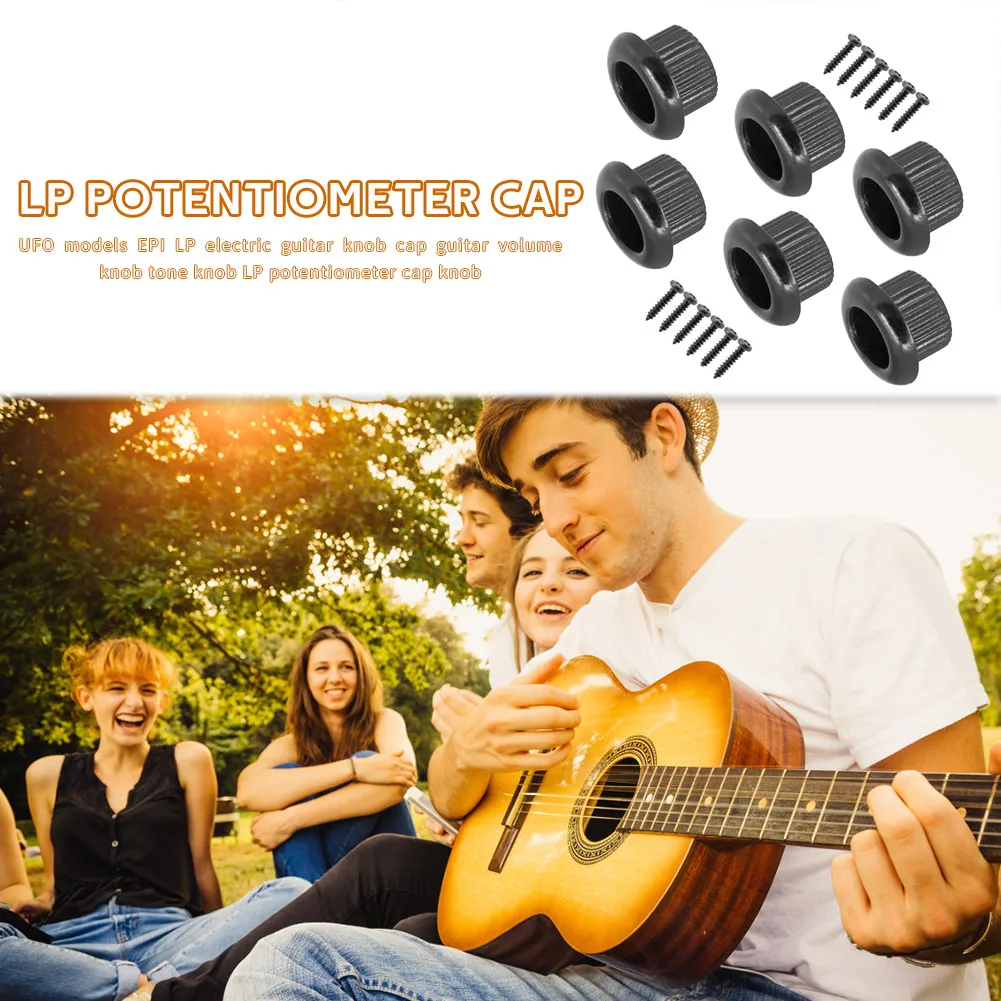 6pcs Guitar String Tuners Tuning Peg Casing Musical Instrument Parts for LP EPI